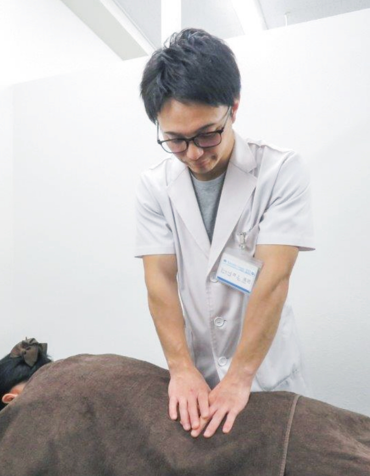 国家資格を持つプロが丁寧に施術します